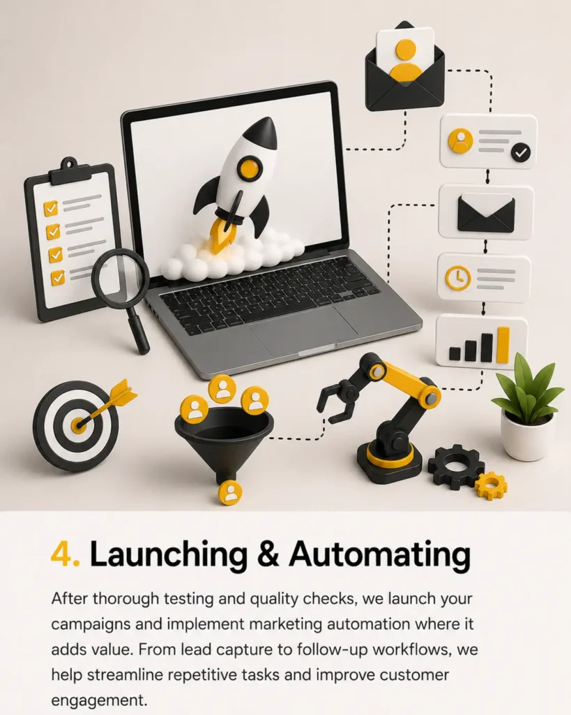 Campaign launch and Automation